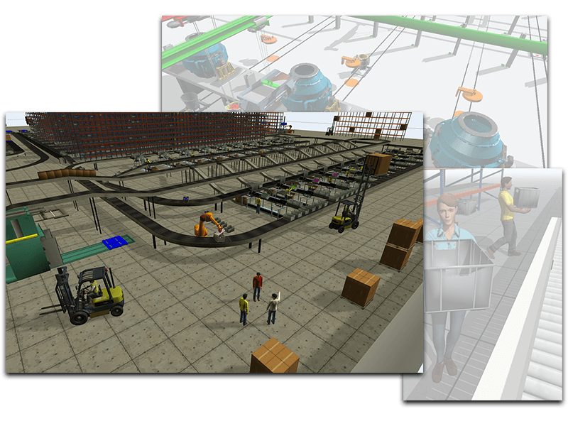 Examples of 3D simulation Examples of 3D simulation