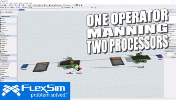 One Operator Manning Two Processors