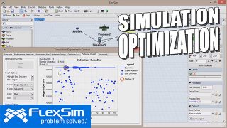 FlexSim Simulation Optimization w/ OptQuest