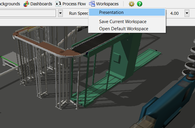 FlexSim 2024 arbejdsrum