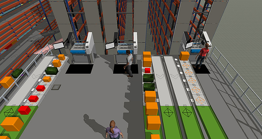 Simulação em Warehouse