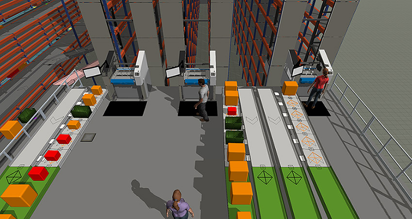 Material Handling Simulation