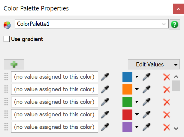 FlexSim 2019 Update 2: Color Palette