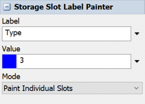 FlexSim 2019 Update 2: Slot Label Painter