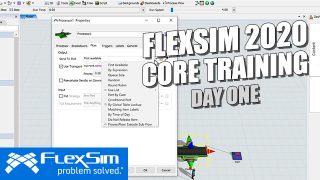 FlexSim 2020 Core Training: Day One