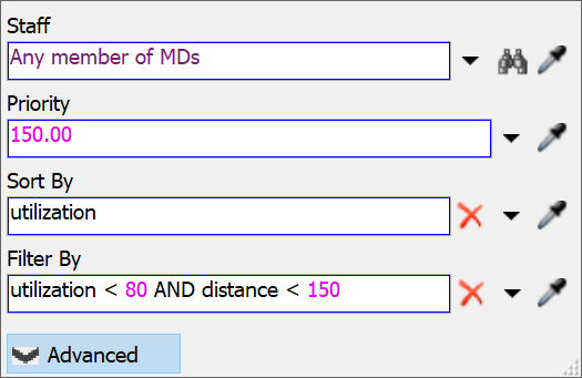 FlexSim 2020: Sort and Filter By for Resources