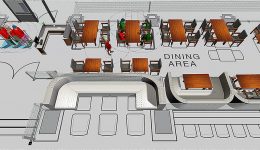 FlexSim Agent Based System Restaurant 2